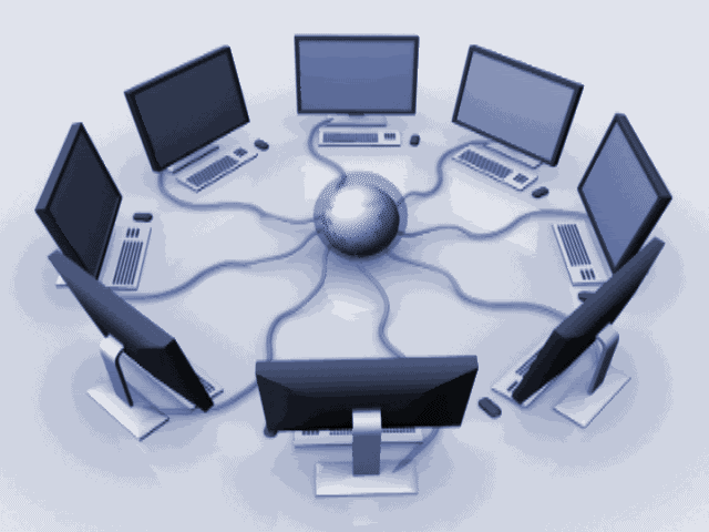 animated computer mreza